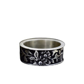 Handcrafted 925 Sterling Silver Ring 52