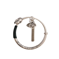 Handcrafted 999 Fine Silver Bracelet 127