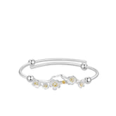 Handcrafted 999 Fine Silver Bracelet 138