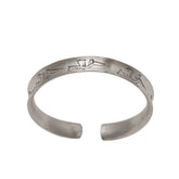 Handcrafted 999 Fine Silver Bracelet 19