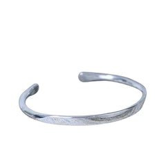 Handcrafted 999 Fine Silver Bracelet 22