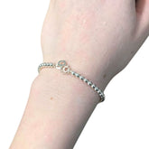 Handcrafted 999 Fine Silver Bracelet 25