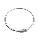 Handcrafted 999 Fine Silver Bracelet 34
