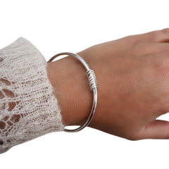 Handcrafted 999 Fine Silver Bracelet 34