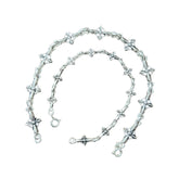 Handcrafted 999 Fine Silver Bracelet 42