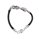 Handcrafted 999 Fine Silver Bracelet 56
