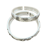 Handcrafted 999 Fine Silver Bracelet 64
