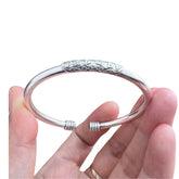 Handcrafted 999 Fine Silver Bracelet 66
