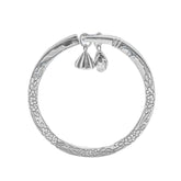 Handcrafted 999 Fine Silver Bracelet 7