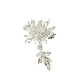 Handcrafted 999 Fine Silver Buttonhole 2