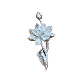 Handcrafted 999 Fine Silver Buttonhole 3