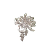 Handcrafted 999 Fine Silver Buttonhole 6