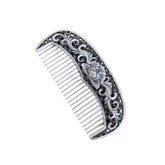 Handcrafted 999 Fine Silver Comb 10
