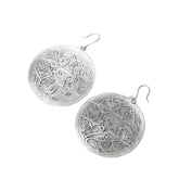Handcrafted 999 Fine Silver Earring 11
