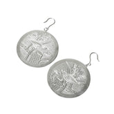 Handcrafted 999 Fine Silver Earring 12