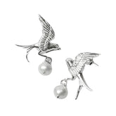 Handcrafted 999 Fine Silver Earring 14