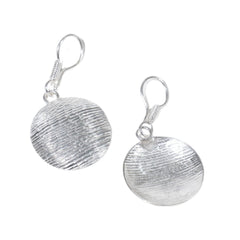 Handcrafted 999 Fine Silver Earring 23