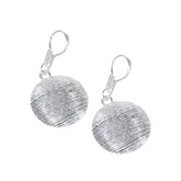 Handcrafted 999 Fine Silver Earring 23