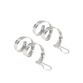 Handcrafted 999 Fine Silver Earring 25