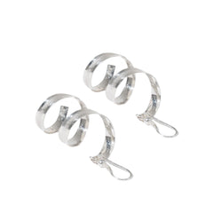 Handcrafted 999 Fine Silver Earring 25