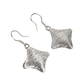 Handcrafted 999 Fine Silver Earring 32