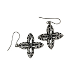 Handcrafted 999 Fine Silver Earring 33