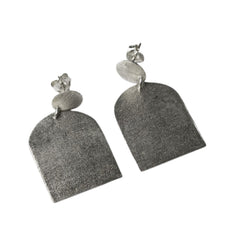 Handcrafted 999 Fine Silver Earring 35