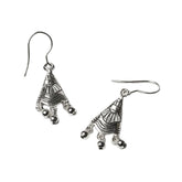 Handcrafted 999 Fine Silver Earring 53