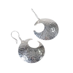 Handcrafted 999 Fine Silver Earring 56