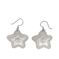Handcrafted 999 Fine Silver Earring 58