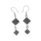 Handcrafted 999 Fine Silver Earring 5
