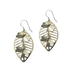 Handcrafted 999 Fine Silver Earring 60
