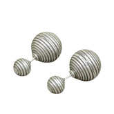 Handcrafted 999 Fine Silver Earring 65