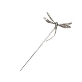 Handcrafted 999 Fine Silver Hair Stick 10