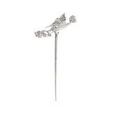 Handcrafted 999 Fine Silver Hair Stick 13