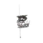 Handcrafted 999 Fine Silver Hair Stick 16