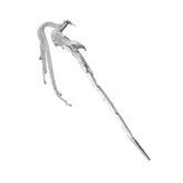 Handcrafted 999 Fine Silver Hair Stick 21