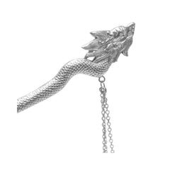 Handcrafted 999 Fine Silver Hair Stick 4