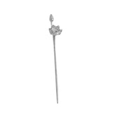 Handcrafted 999 Fine Silver Hair Stick 5