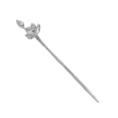 Handcrafted 999 Fine Silver Hair Stick 5