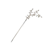 Handcrafted 999 Fine Silver Hair Stick 9