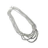 Handcrafted 999 Fine Silver Necklace 10