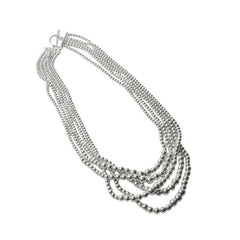 Handcrafted 999 Fine Silver Necklace 10