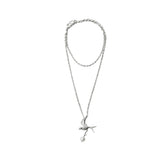 Handcrafted 999 Fine Silver Necklace 11