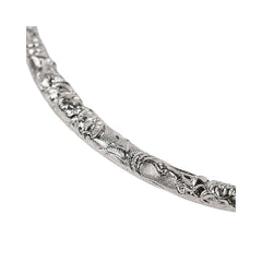 Handcrafted 999 Fine Silver Necklace 16