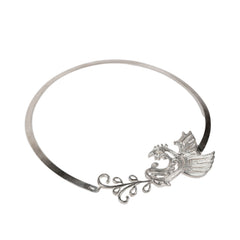 Handcrafted 999 Fine Silver Necklace 20