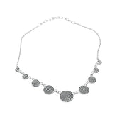 Handcrafted 999 Fine Silver Necklace 8