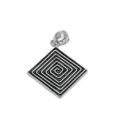 Handcrafted 999 Fine Silver Pendant 1