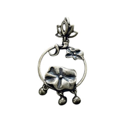 Handcrafted 999 Fine Silver Pendant 7