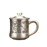 Handcrafted 999 Fine Silver Teacup 2